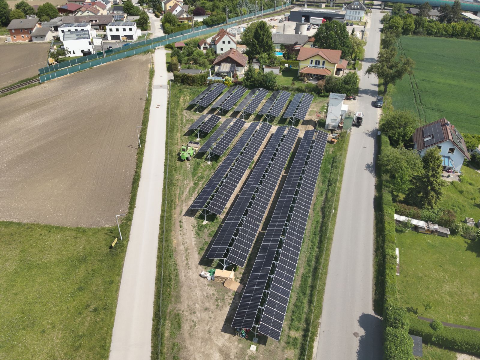 Agri-Photovoltaik-Anlage Schäferhof von eco-NG